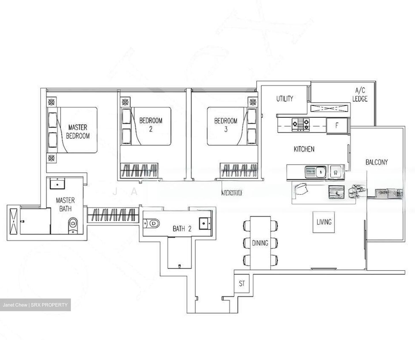Twin Fountains (D25), Condominium #589627341